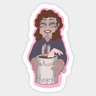 Who's Hungry? Sticker